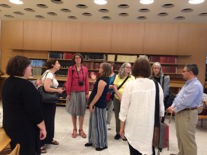 Picture of librarians at Dag Hammarskjold Library